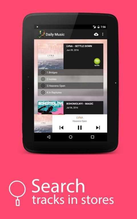 Daily Music screenshot 1