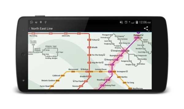MRT Map Singapore screenshot 4