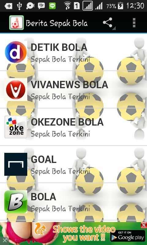 Berita Sepak Bola screenshot 4