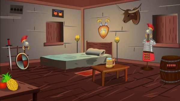 Warrior House Escape स्क्रीनशॉट 1
