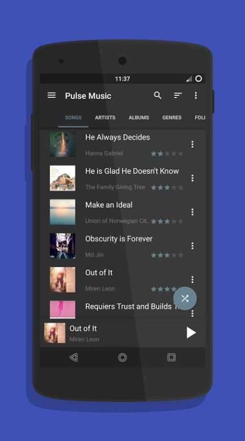 Pulse Music Player 5 تصوير الشاشة