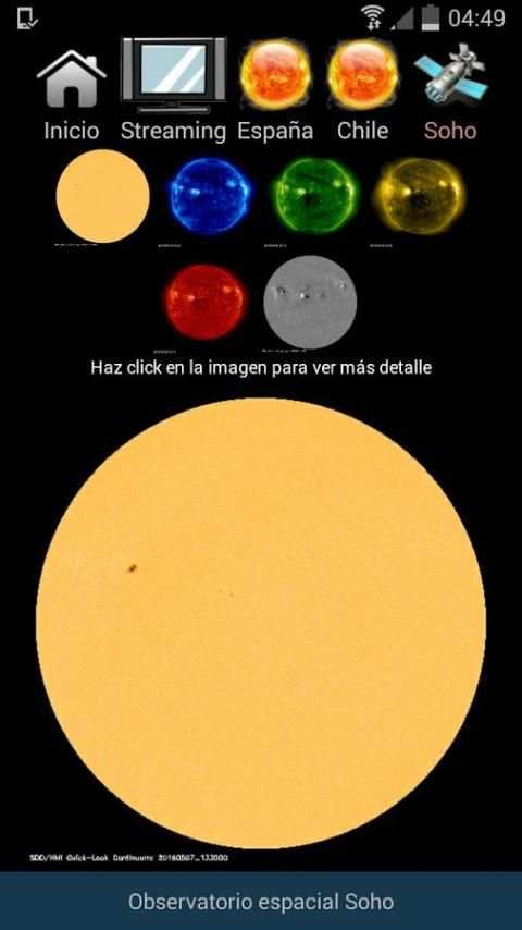 Tránsito de Mercurio 2016 screenshot 7