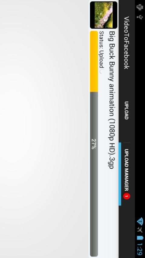 Video Uploader For Facebook screenshot 2