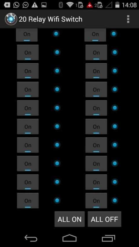 20 Channel WIFI Relay скриншот 1