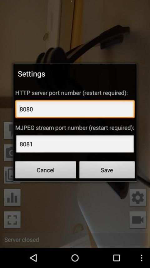 Camera Streamer - IP Camera screenshot 1