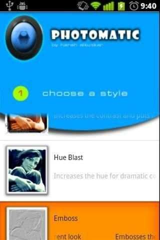 Photomatic screenshot 2