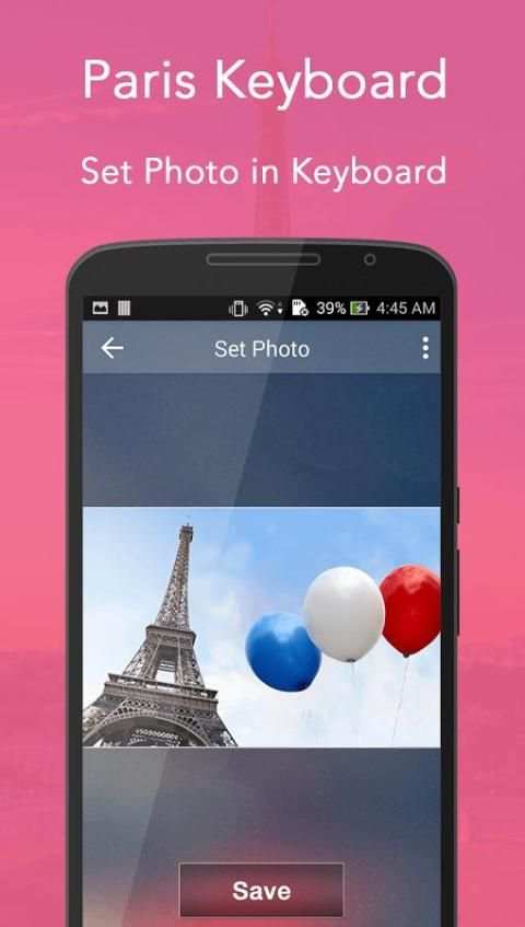 Paris Keyboard screenshot 2