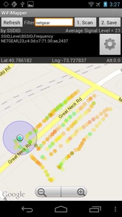 WiFi Mapper 3 تصوير الشاشة