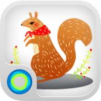 Forest Critters Hola Theme on 9Apps