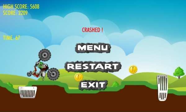 Hill Climb Racing Motor 1 تصوير الشاشة