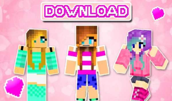Sweet Girl Skins for Minecraft screenshot 2