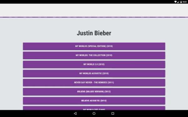 Justin Bieber Music screenshot 6