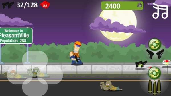 Zombie Shootout In Zombieville screenshot 3