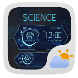 Science Weather Widget Theme أيقونة
