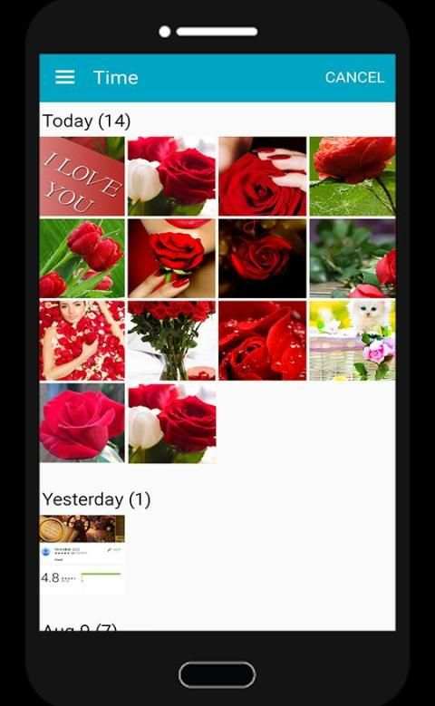 Red Rose Flowers Screen Lock screenshot 3