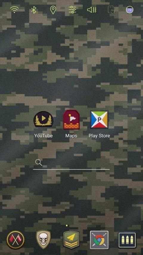 Tema военные патчи скриншот 6
