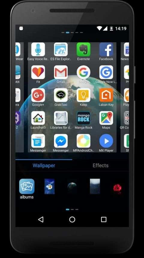 iLauncher OS10 - Theme Phone7 screenshot 3