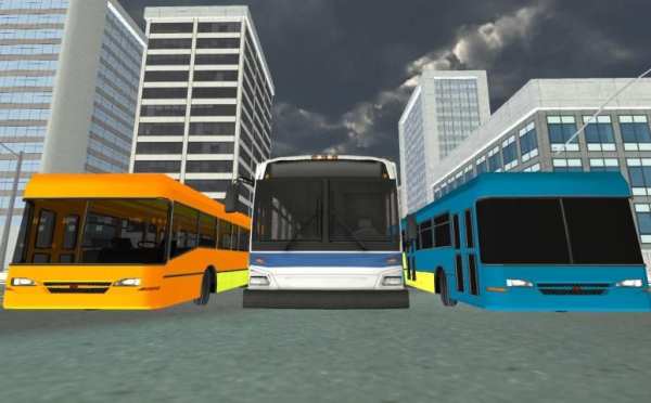 Bus Simulator 3D 2016 : City screenshot 7