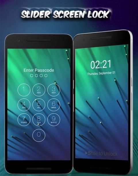 Lock Screen OS9 - Phone 7 скриншот 1