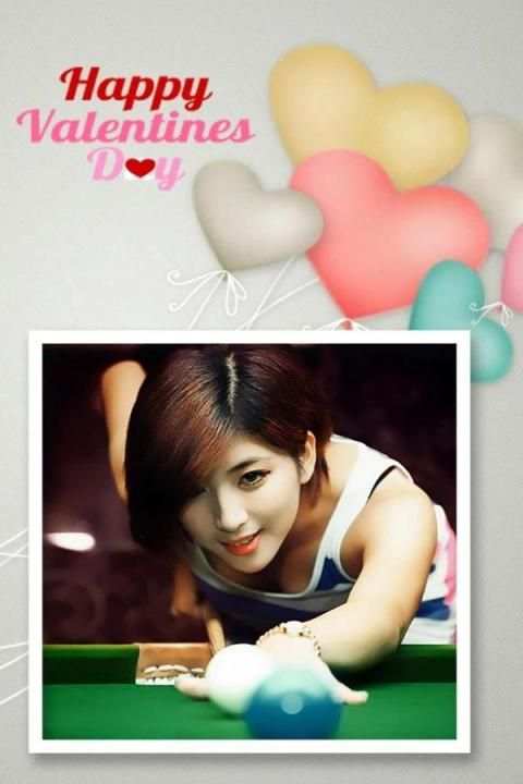 Valentine Day Photo Frames स्क्रीनशॉट 3