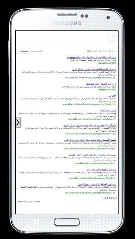 جوجلي Islamic websites search screenshot 1