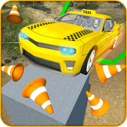 Offroad Taxi Stunts Game SIM أيقونة