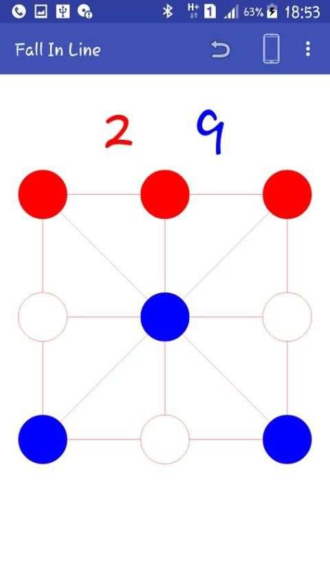 Fall In Line - tic tac toe V2 4 تصوير الشاشة