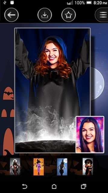 Halloween Montage Photo Editor скриншот 6