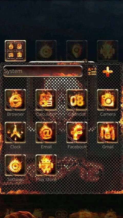Tengkorak Tema Nyala screenshot 3