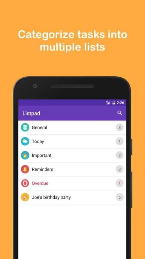 Listpad: To-Do List скриншот 5