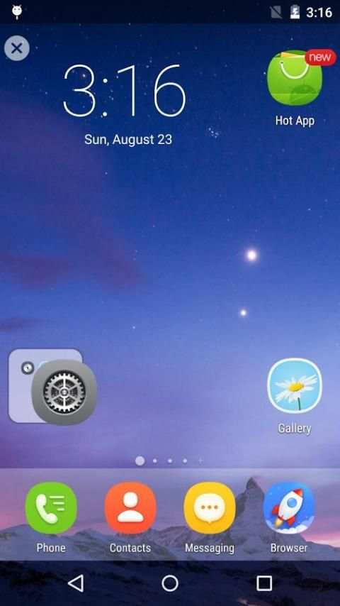 OS8 Launcher - Iphone Style 5 تصوير الشاشة