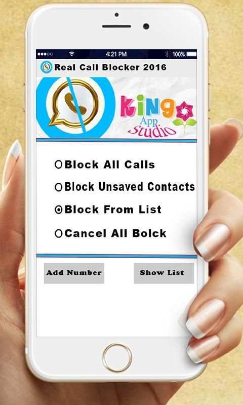 Nyata panggilan Blocker 2016 screenshot 3
