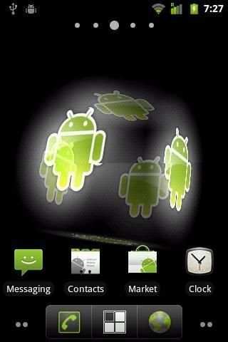 Droid Live Wallpaper screenshot 1