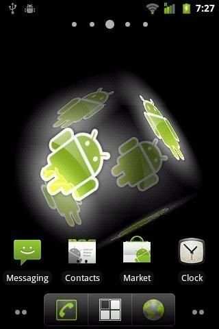 Droid Live Wallpaper screenshot 2