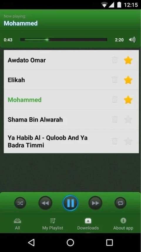 Musik Islami screenshot 2