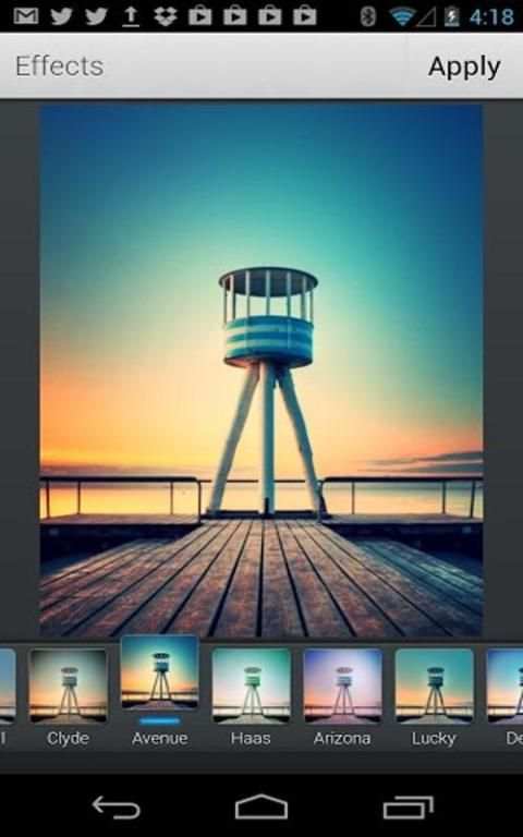 Editor photo Instasize 1 تصوير الشاشة