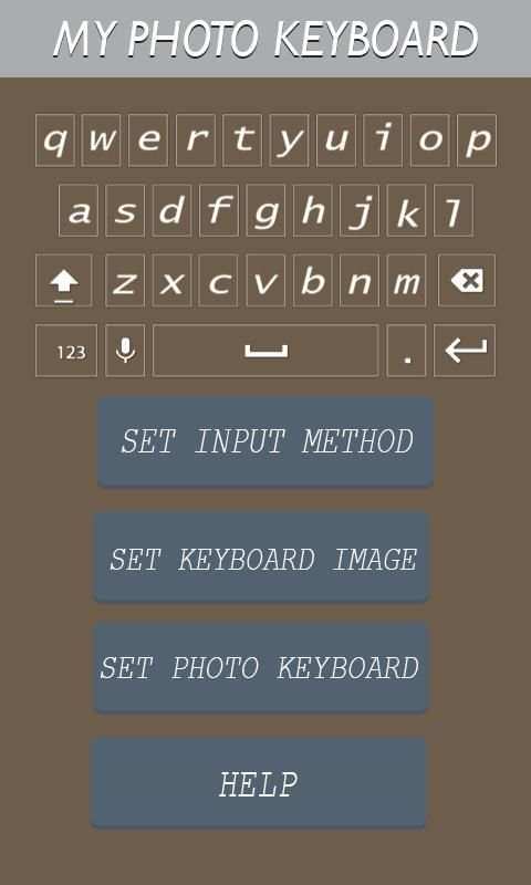 My Photo Keyboard 1 تصوير الشاشة