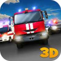 Emergency Car Racing Fever 3D