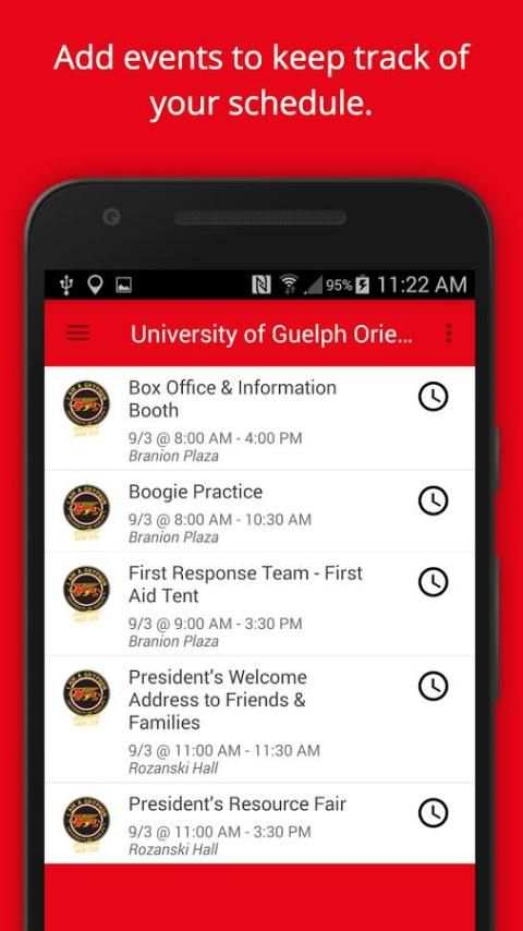 U of Guelph Orientation Week скриншот 3