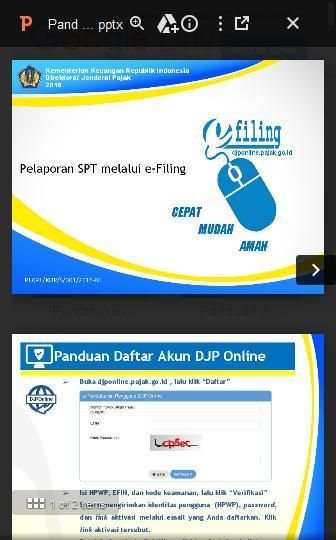 e-Filing screenshot 9
