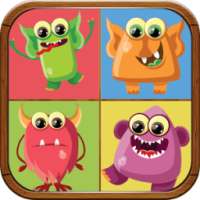 Monsters Memory Game for Kids