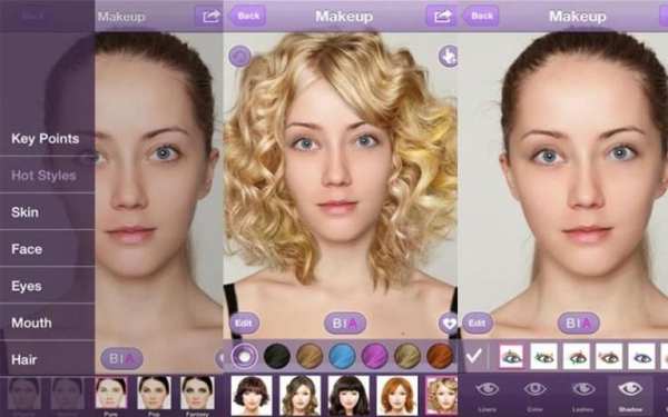 Youcam selfie effect screenshot 2