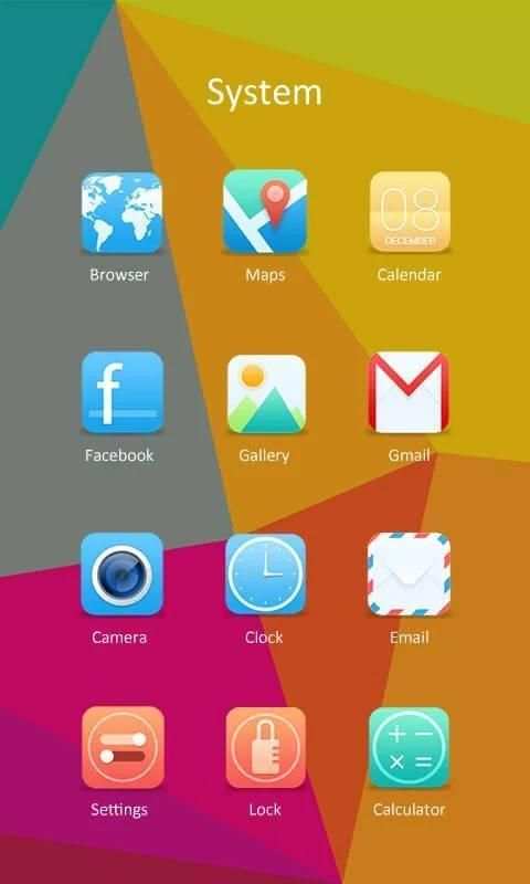 Unique Theme - ZERO Launcher 3 تصوير الشاشة