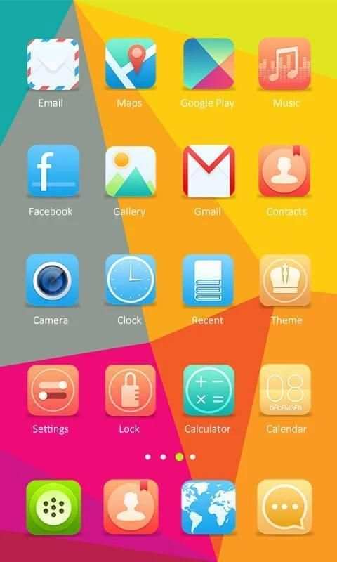 Unique Theme - ZERO Launcher 2 تصوير الشاشة