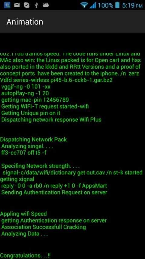 Wifi Password Hacker:Prank screenshot 2