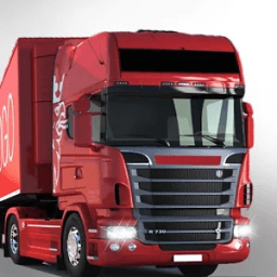 Heavy Euro Cargo Truck Driver icon