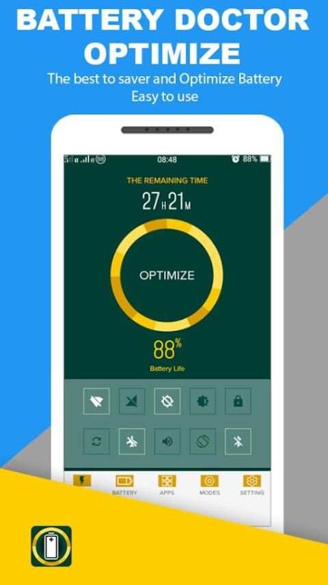 Battery Doctor Optimize 9 تصوير الشاشة