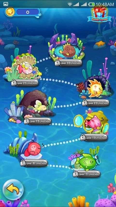 Bubble biển Saga screenshot 2