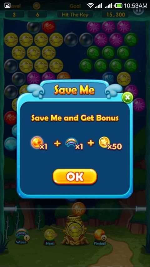Bubble biển Saga screenshot 5