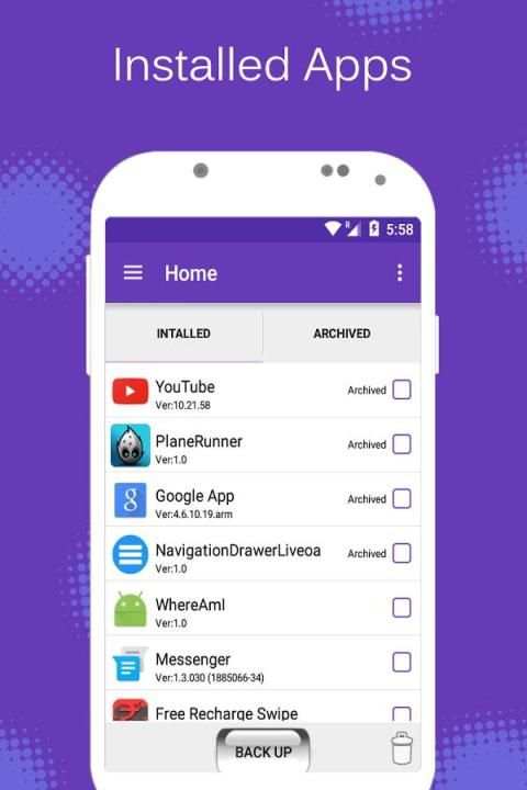 Apps Backup & Restore स्क्रीनशॉट 2